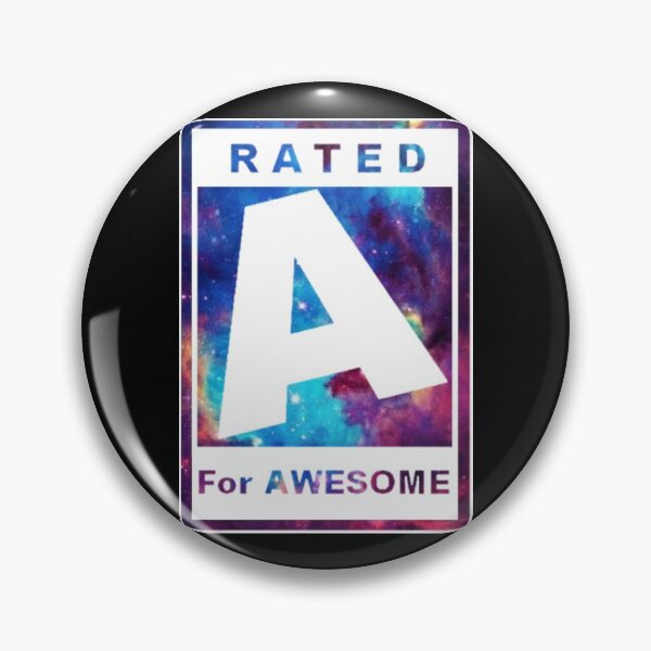 Item preview, Rated A For Awesome Galaxy designed and sold by kinetic-passion.