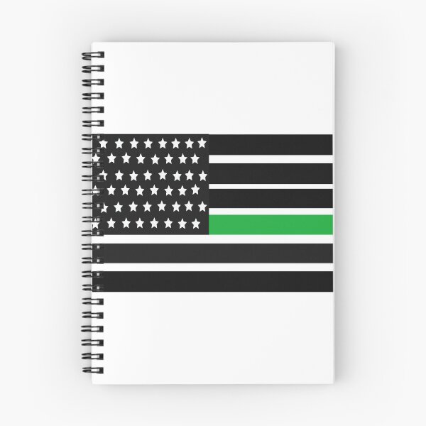 Item preview, green line flag designed and sold by Mspizzirri.