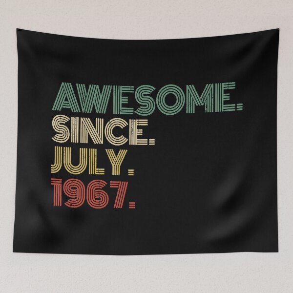 Item preview, Awesome Since July 1967 53rd Birthday Gift 53 Years Old Vintage July 1967 designed and sold by nana1099.
