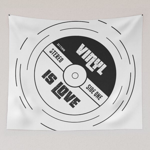 Item preview, Love Vinyl Black designed and sold by animinimal.