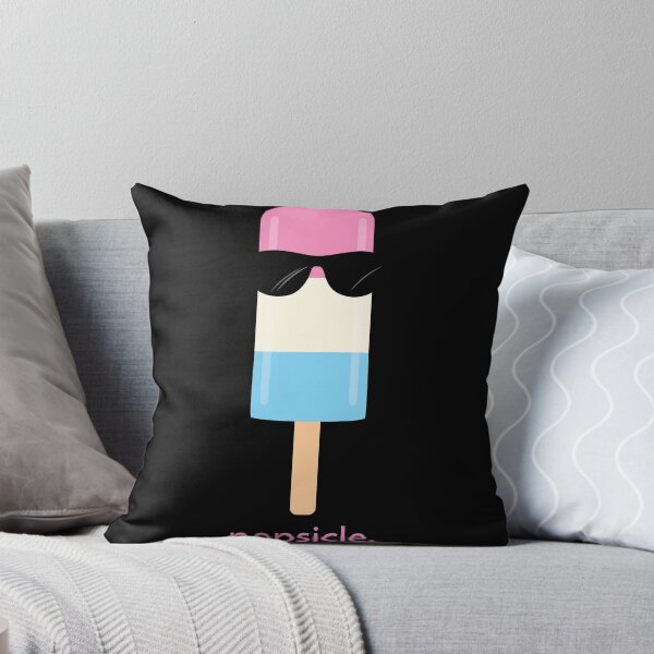 Item preview, Summer Popsicle print Funny Hipster Novelty Ice Cream Emoji designed and sold by Lisbob.