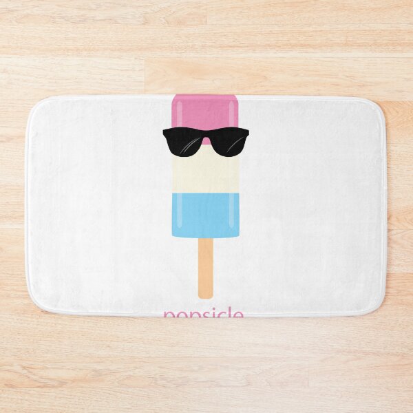 Item preview, Summer Popsicle print Funny Hipster Novelty Ice Cream Emoji designed and sold by Lisbob.