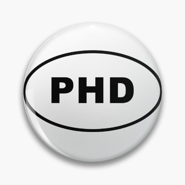 Item preview, PHD (Doctorate) Oval designed and sold by kinetic-passion.