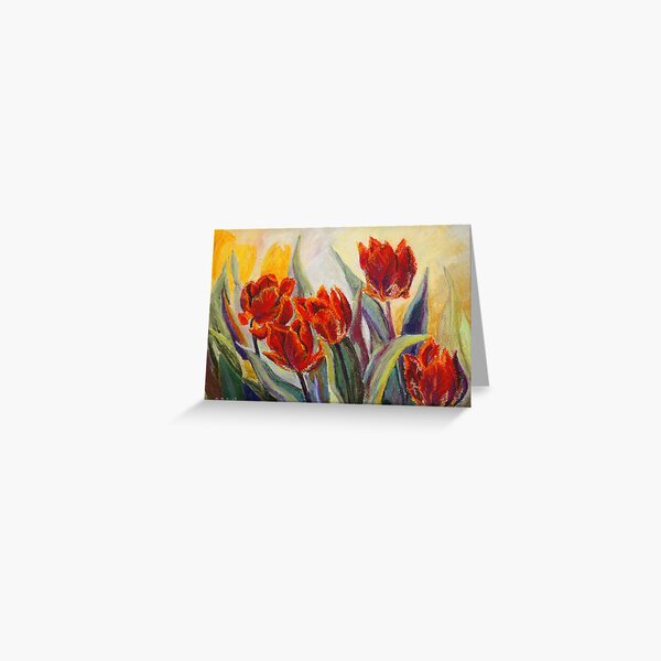 Spring Fire Greeting Card