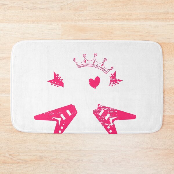 Item preview, Rockstar Princess print, Rocker Tee, Rock and Roll designed and sold by Lisbob.