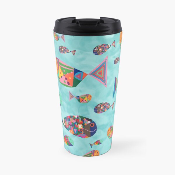 Happy Fish by Sophie Travel Mug