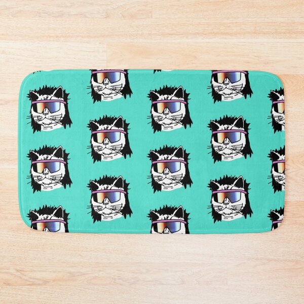 Item preview, Mullet Cat with Sunglasses designed and sold by PutMEonYOU.