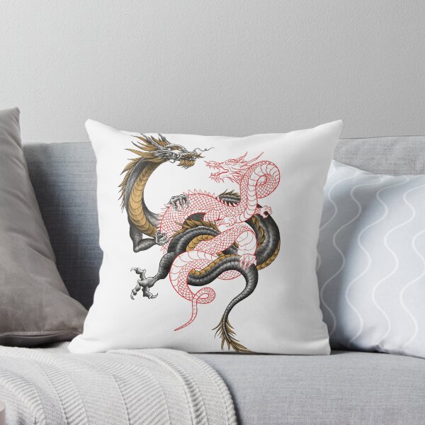 Item preview, Double Chinese Dragons Embracing with Claws designed and sold by Tyler Rosso.