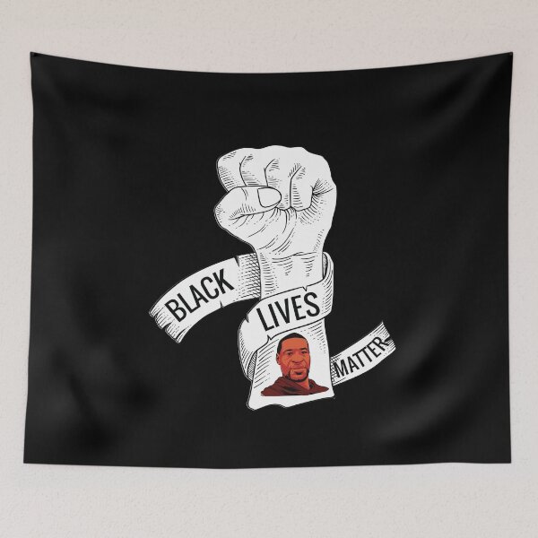 Item preview, black lives matter George floyd designed and sold by Merch By ika.