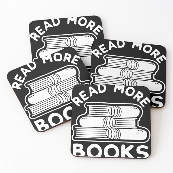 Item preview, Read More Books print, Book Tee, Literary product designed and sold by Lisbob.