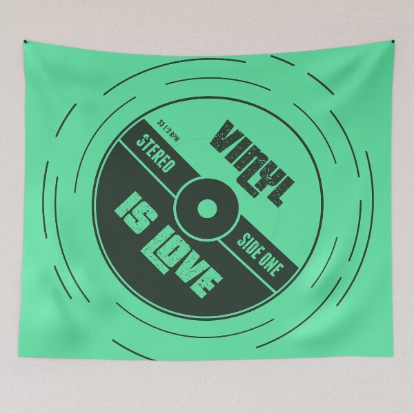 Item preview, Love Vinyl Seafoam 2 designed and sold by animinimal.