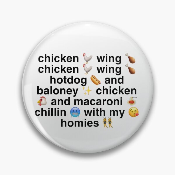 Item preview, chicken wing designed and sold by rafaela and lily ❤️.