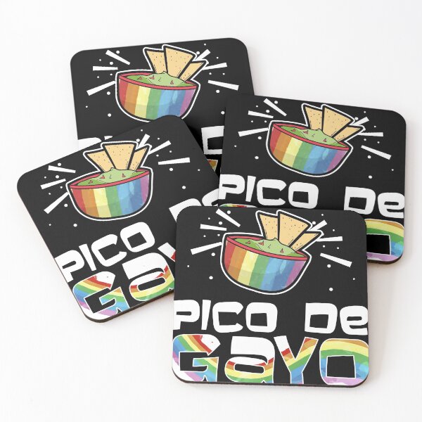 Item preview, LGBTQ+ Fun Gay Pride Pico De Gayo Gift Idea design designed and sold by Lisbob.