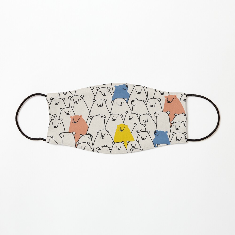 Bears pattern Mask