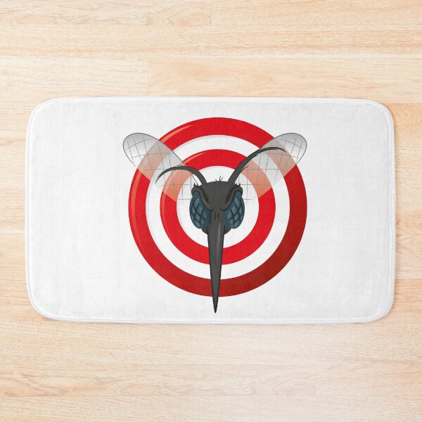 Item preview, Nature, Aedes aegypti Mosquito with stilt sights signal or target, Front head designed and sold by LucianoCosmo.