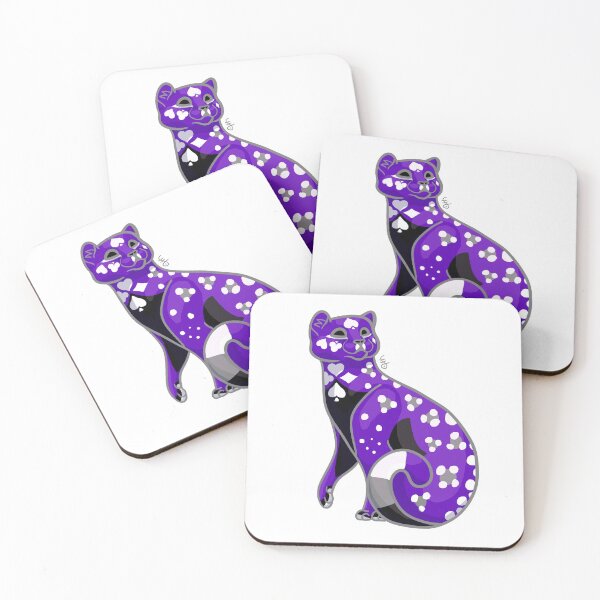 Item preview, Asexual Pride Cat designed and sold by voidofstars.