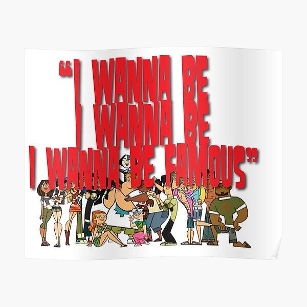 Total Drama Island Posters Redbubble - total drama island elimination center roblox