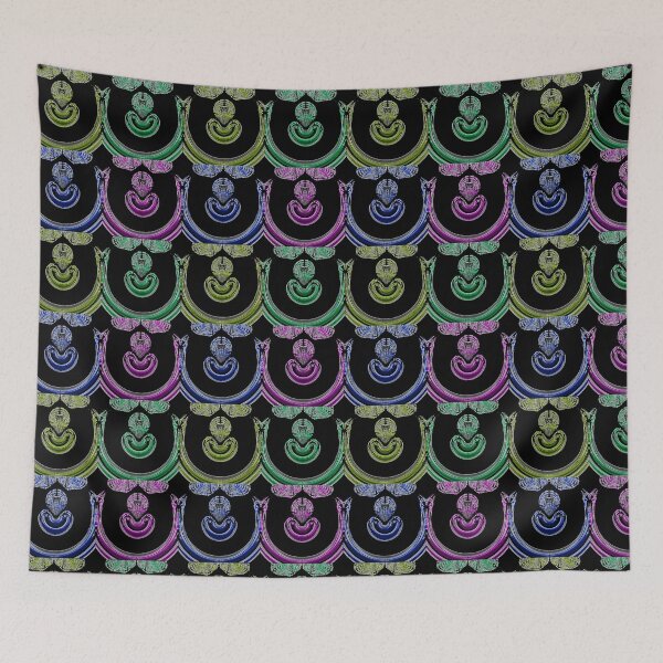 Item preview, Multicolor Silly Faces designed and sold by roundtrt.