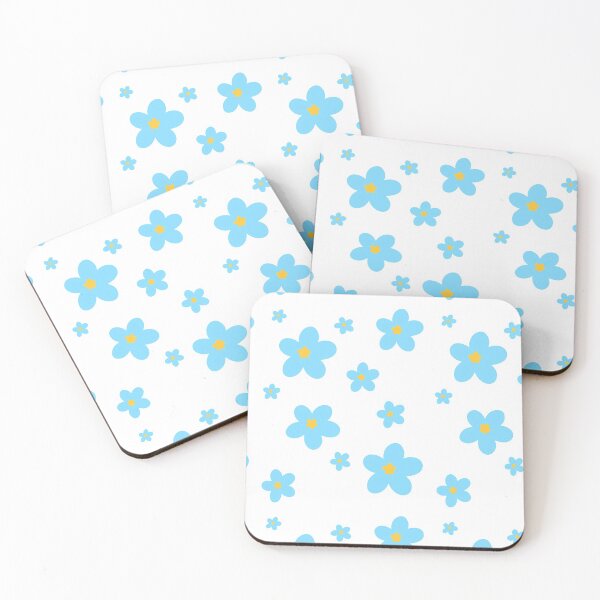 Item preview, Blue and Yellow Flower Pattern designed and sold by lylaedwards.