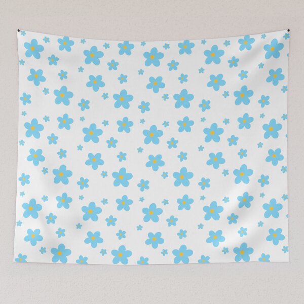 Item preview, Blue and Yellow Flower Pattern designed and sold by lylaedwards.