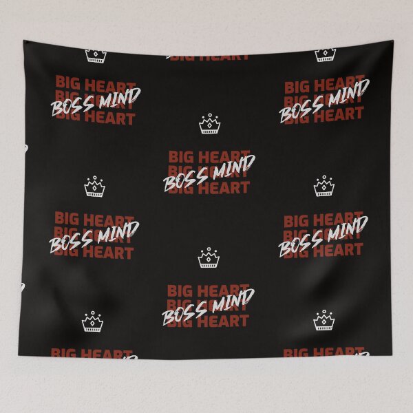 Item preview, BIG HEART | BOSS MIND | CROWN designed and sold by BUALS.TAR CREATIVE APPAREL.