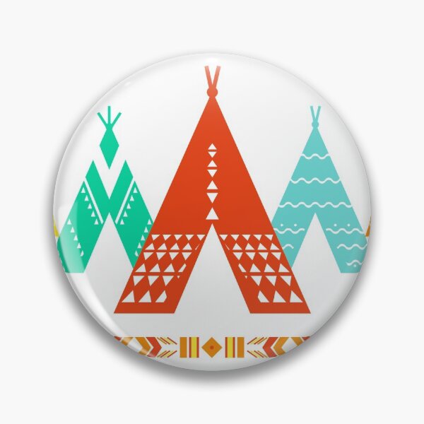 Item preview, Vintage Native American Teepee design, Indian graphic designed and sold by Lisbob.