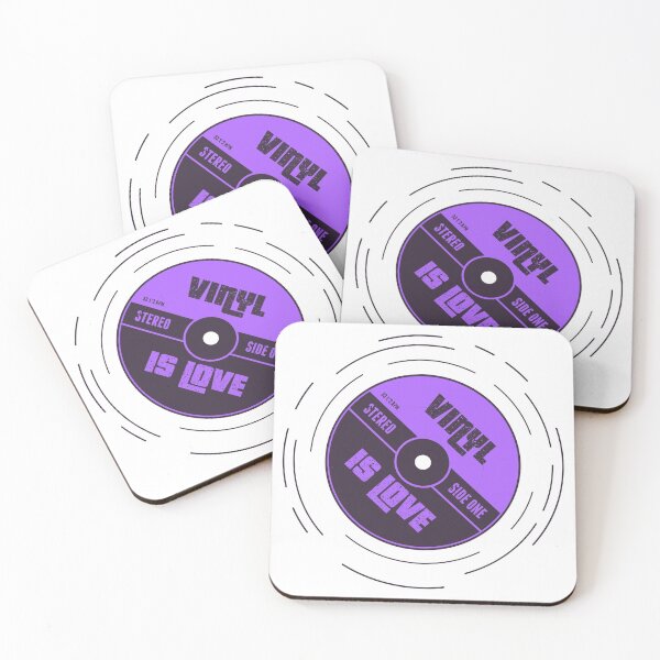 Item preview, Love Vinyl Lavender designed and sold by animinimal.