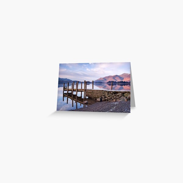 Ashness Jetty - Derwentwater - The Lake District Greeting Card
