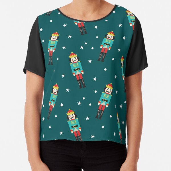 Nutcracker Chiffon Top