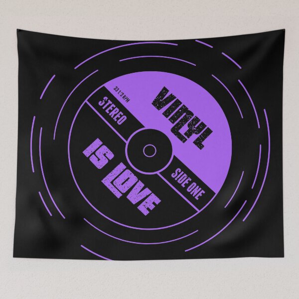 Item preview, Love Vinyl Lavender 3 designed and sold by animinimal.