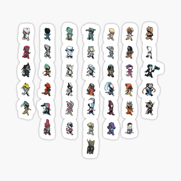 41Warframe Sticker