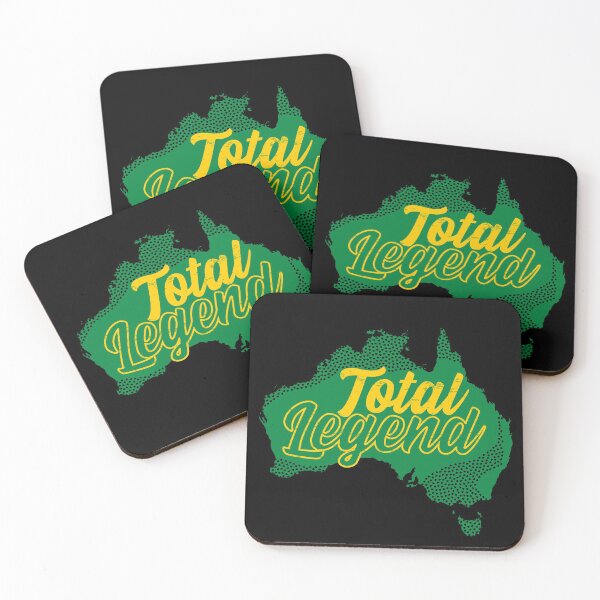 Item preview, AUSTRALIA TOTAL LEGEND GREEN designed and sold by Madjack Tees Kiwi SuperStore.