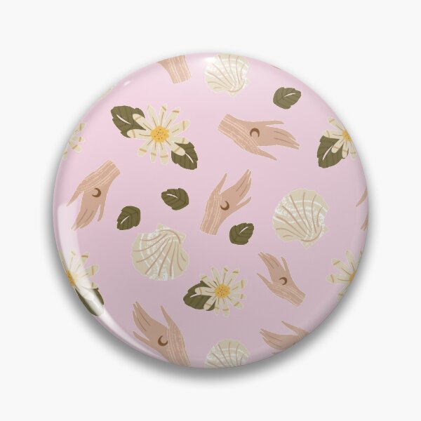 Item preview, Hand Flower Moon and Seashells  designed and sold by GrandmaApproved.