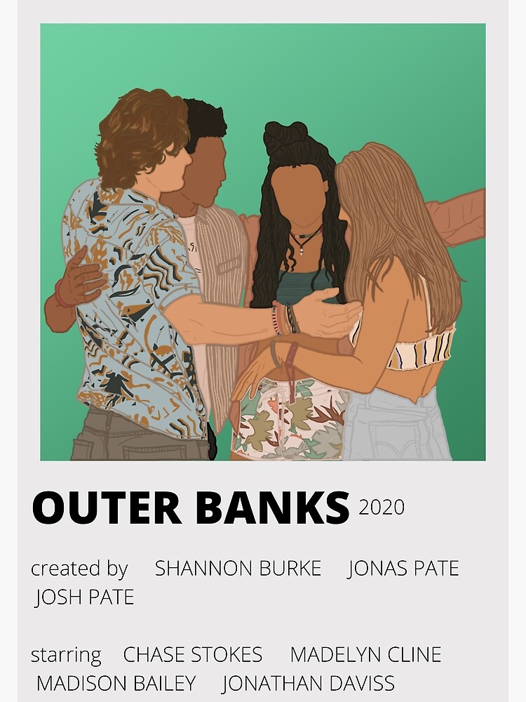 "outer Banks Minimalist Poster" Poster For Sale By Bella-correa | Redbubble