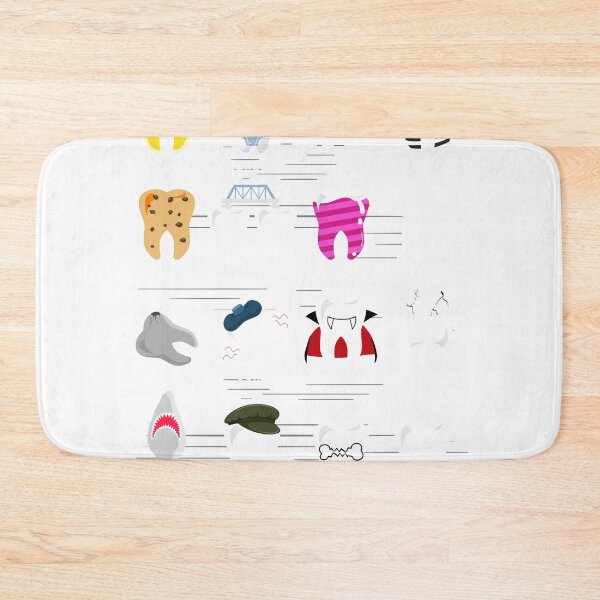 Item preview, Tooth Types Gift print for Dentist or Teeth Fans designed and sold by Lisbob.