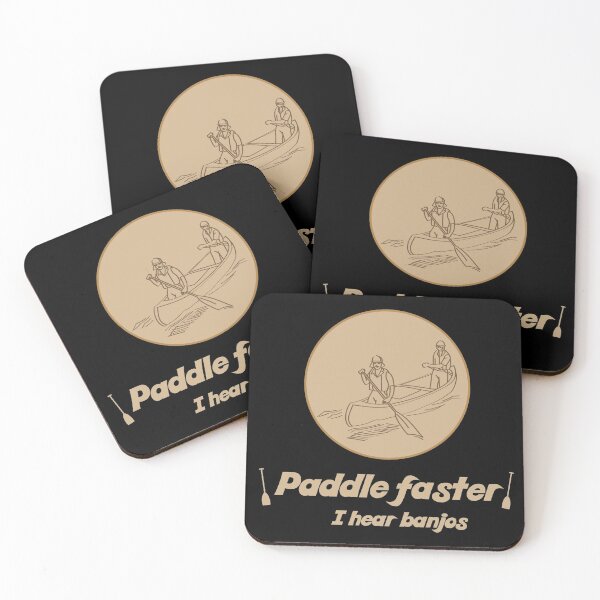 Item preview, Paddle Faster I Hear Banjos Funny Saying | Banjos graphic designed and sold by Lisbob.