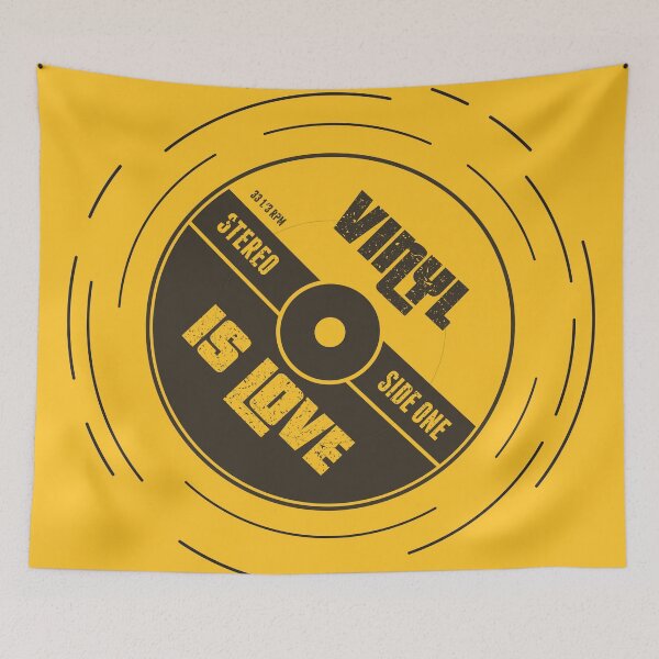Item preview, Love Vinyl Sunflower 2 designed and sold by animinimal.
