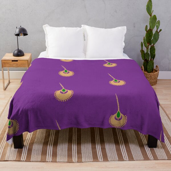 Item preview, Copy of Indian Maang Tika Sticker - Indian Head Jewellery (Purple) designed and sold by chevred.