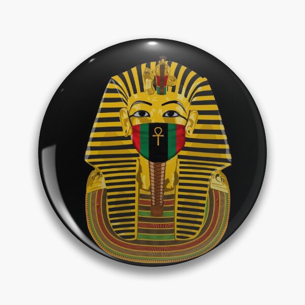 Item preview, King Tut in Covid 19 Mask designed and sold by Rahimseven.
