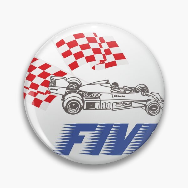 Item preview, Race Car Track Lucky Number 5 Birthday prints designed and sold by Lisbob.