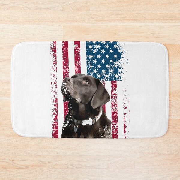 Item preview, Patriotic USA Flag Black Labrador design for Lab Owners designed and sold by Lisbob.
