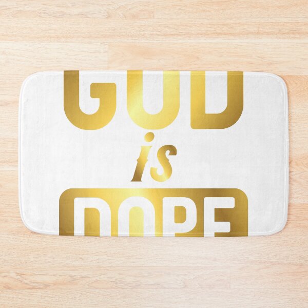 Item preview, God Is Dope Christianity graphic, Christian print, Faith Tee designed and sold by Lisbob.