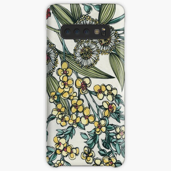 Retro Australian Native Floral Samsung Galaxy Snap Case