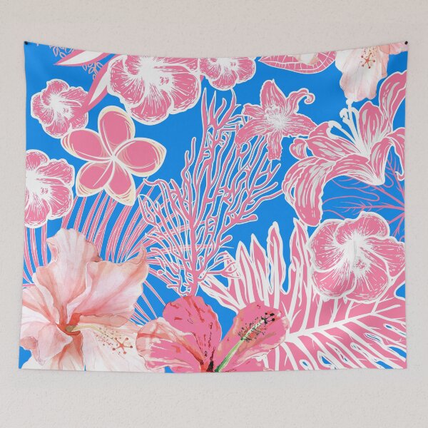 Item preview, PINK TROPICAL a delightful watercolor casual design for those summer parties. Hope you can have fun with this. designed and sold by JOHNC1.