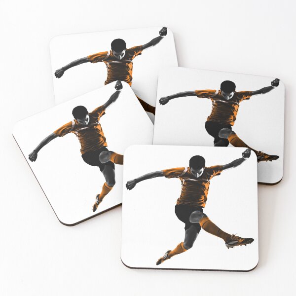 Item preview, FOOTBALL PLAYER LEG KICK designed and sold by corner-shop.