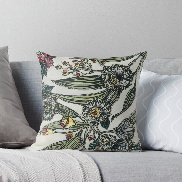 Item preview, Retro Australian Native Floral 2 designed and sold by Helen Ashley.
