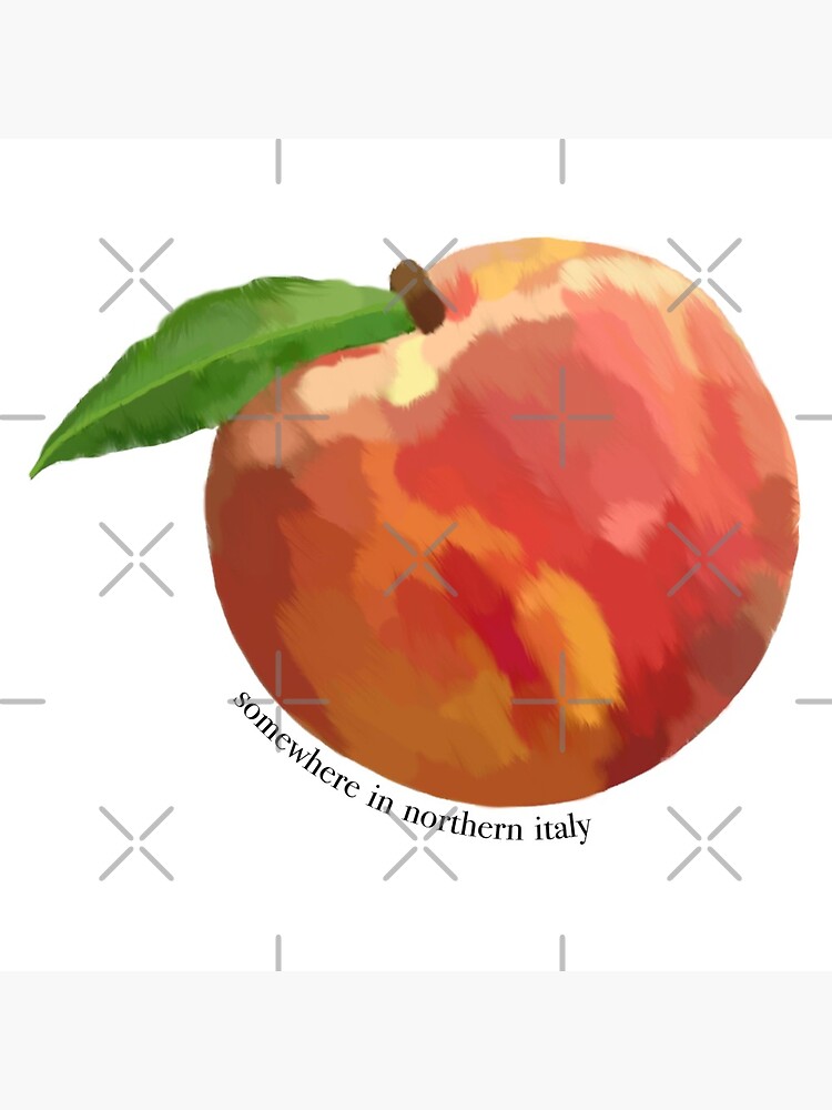 "cmbyn peach" Art Print for Sale by strangerxmemes Redbubble