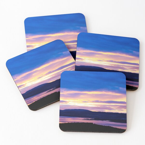 Item preview, Last light over Loch Fyne designed and sold by AnneMcNaughton.