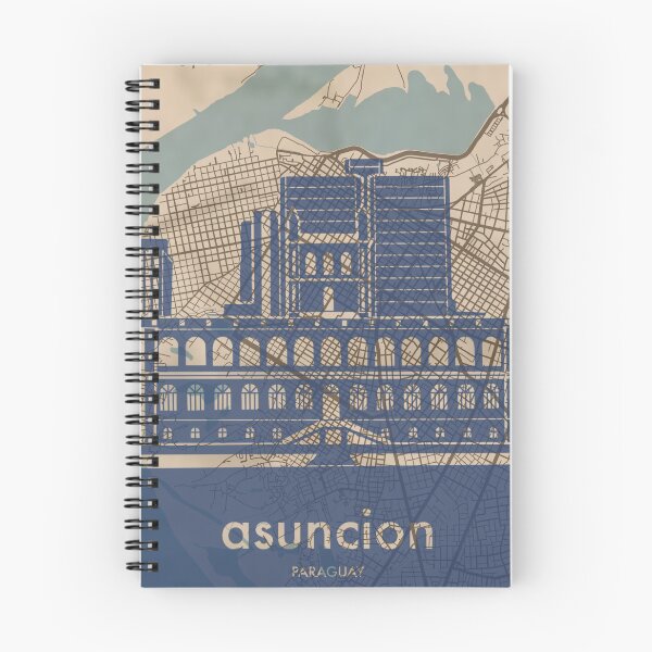 Item preview, Map + Silhouette | Asuncion designed and sold by CPTVDesign.