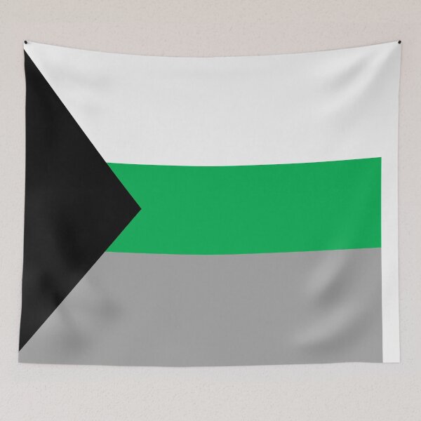 Item preview, Demiromantic Flag designed and sold by BitterbluePine.